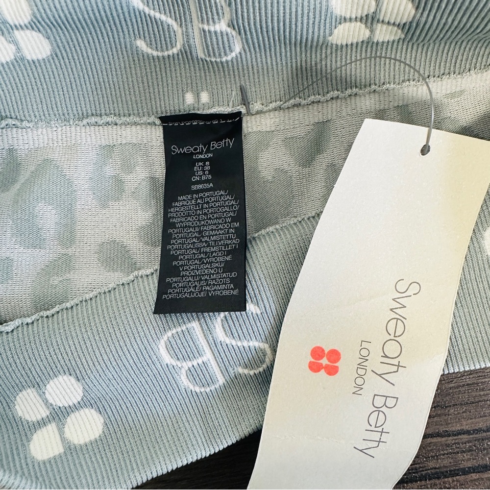 Sweaty Betty Seamless Breathable Patterned Leggings - Picture 4 of 7